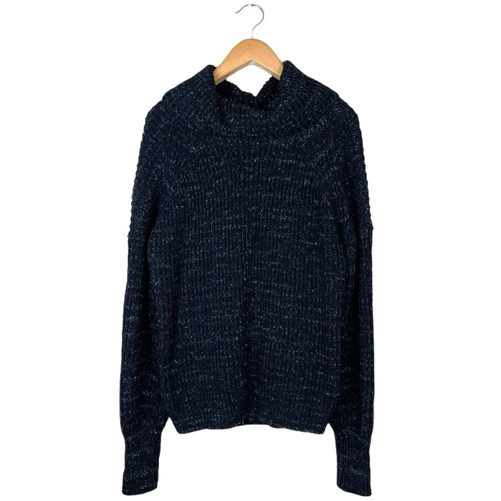 Free People Leo Cowl Neck Tunic Style Pullover Sweater Blacklight Party Sz Small